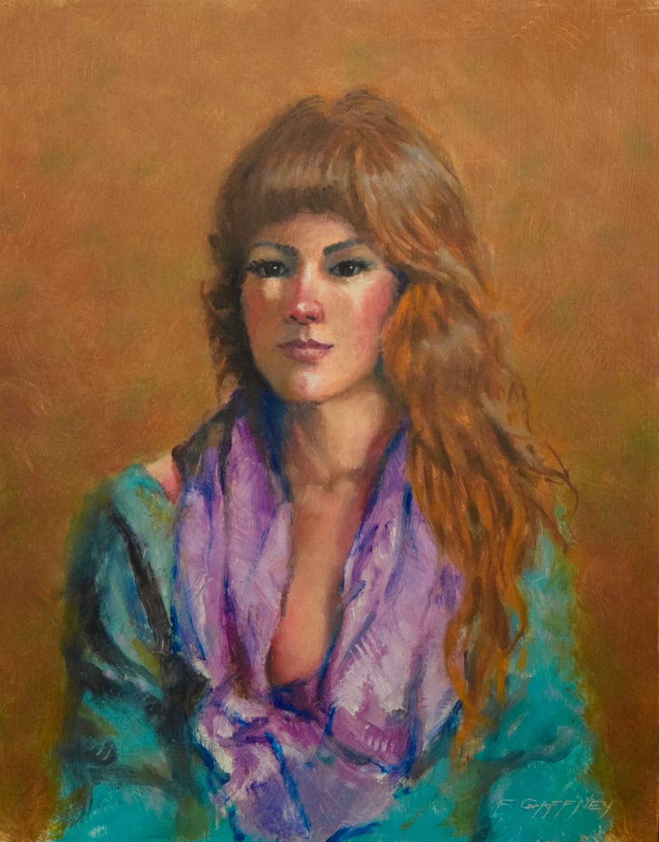 Melissa by Frank E. Gaffney  Image: Painted from the model Melissa.