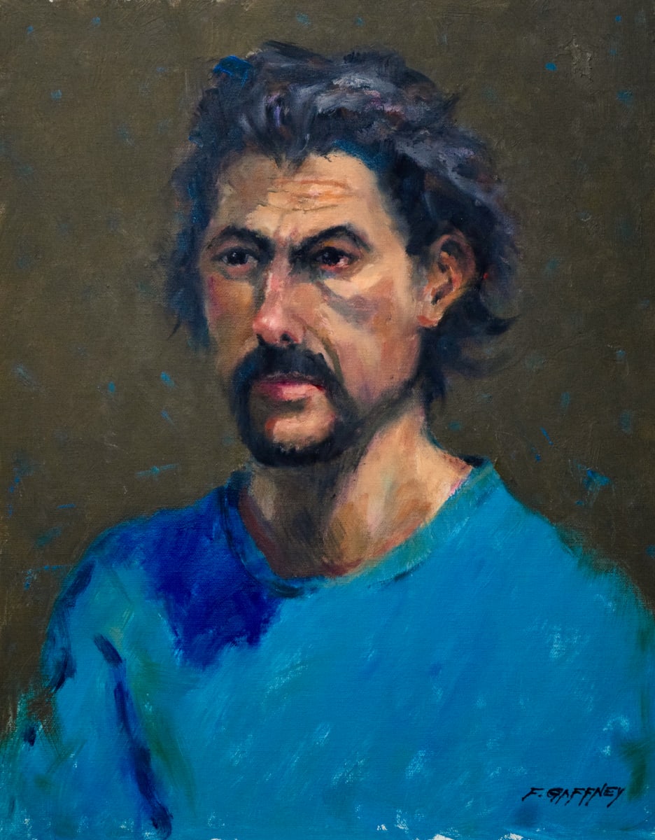 Nick The Greek by Frank E. Gaffney  Image: Painted from a model.