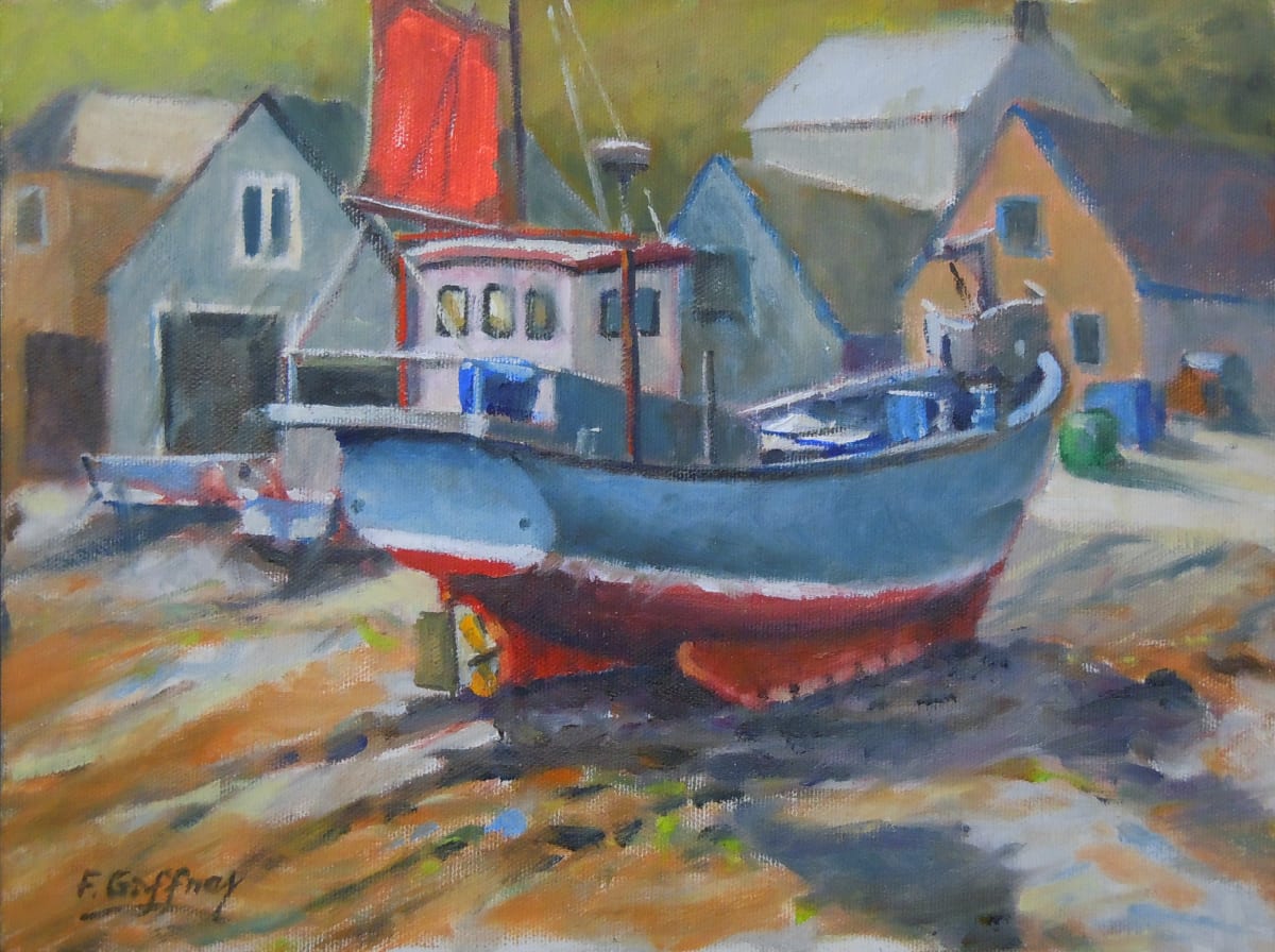 On The Hard in Cadgwith  Image: This small fishing village of Cadgwith, England has many homes with thatched roofs.