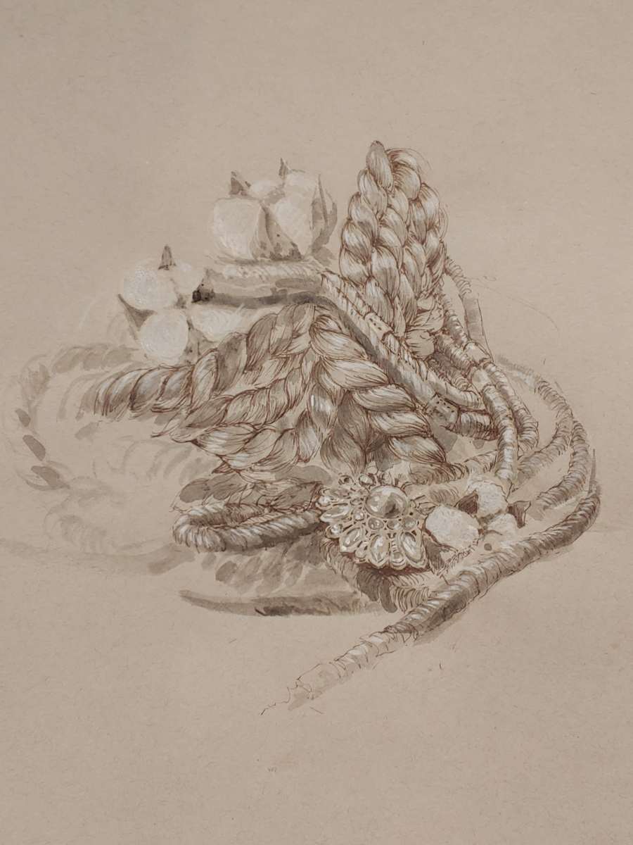Havana Twists, Dreads with cotton bowls and jewels by Wanda Raimundi, Image 1.