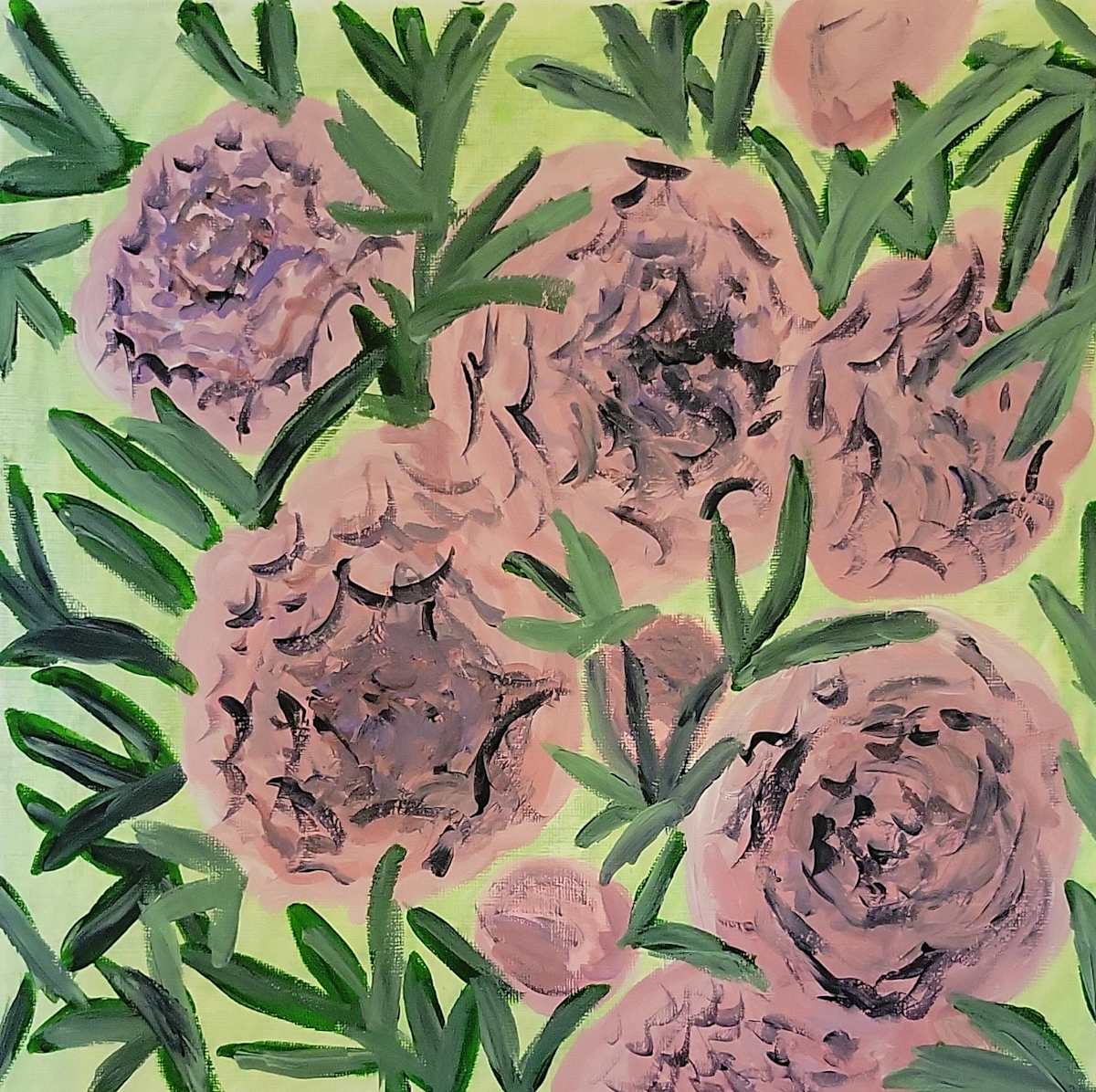 Peonies by Kimberly McGraw Moore 