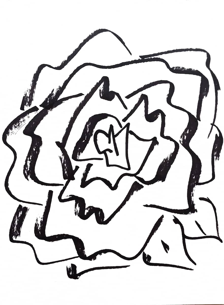 Big Bold Rose by Kimberly McGraw Moore, Image 4.