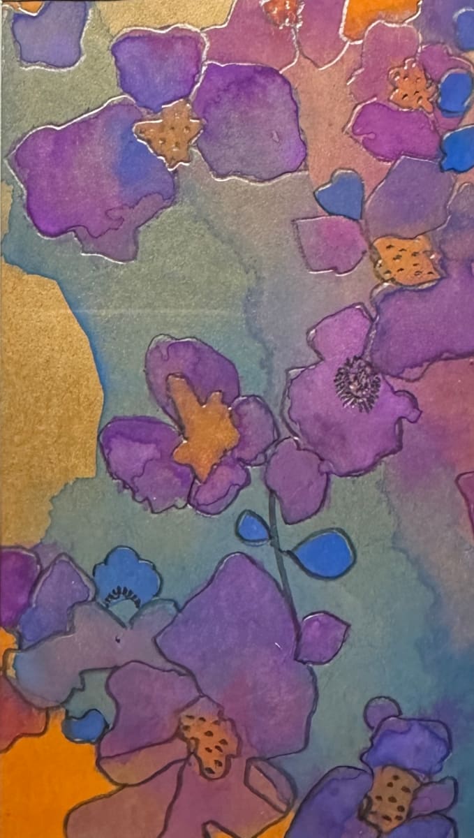 Floating Violets by Hannah Rosenberg, Image 3.