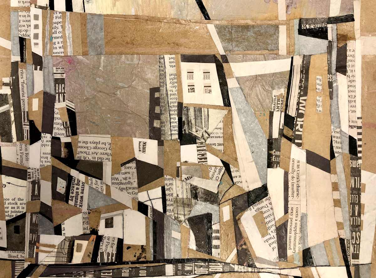 City, Paper by Hannah Rosenberg 