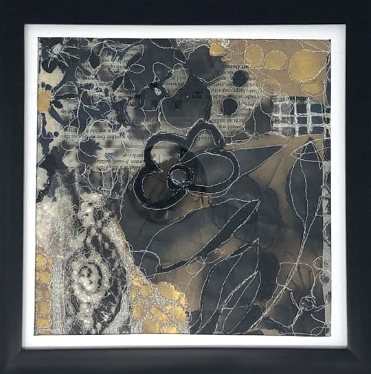 Oro y Negro by Hannah Rosenberg 