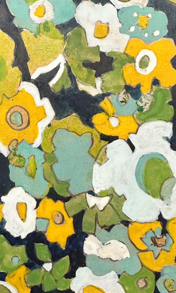 Seventies Floral, 2023 by Hannah Rosenberg 