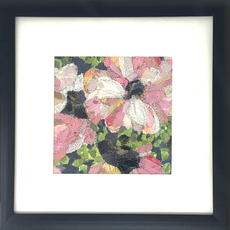 Stitched Flowers, 2022 by Hannah Rosenberg 