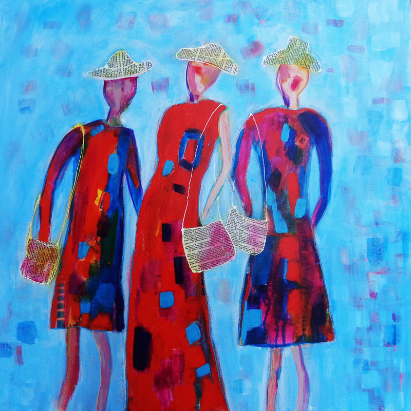 Downtown Divas by Patt Scrivener AFCA, Image 1.