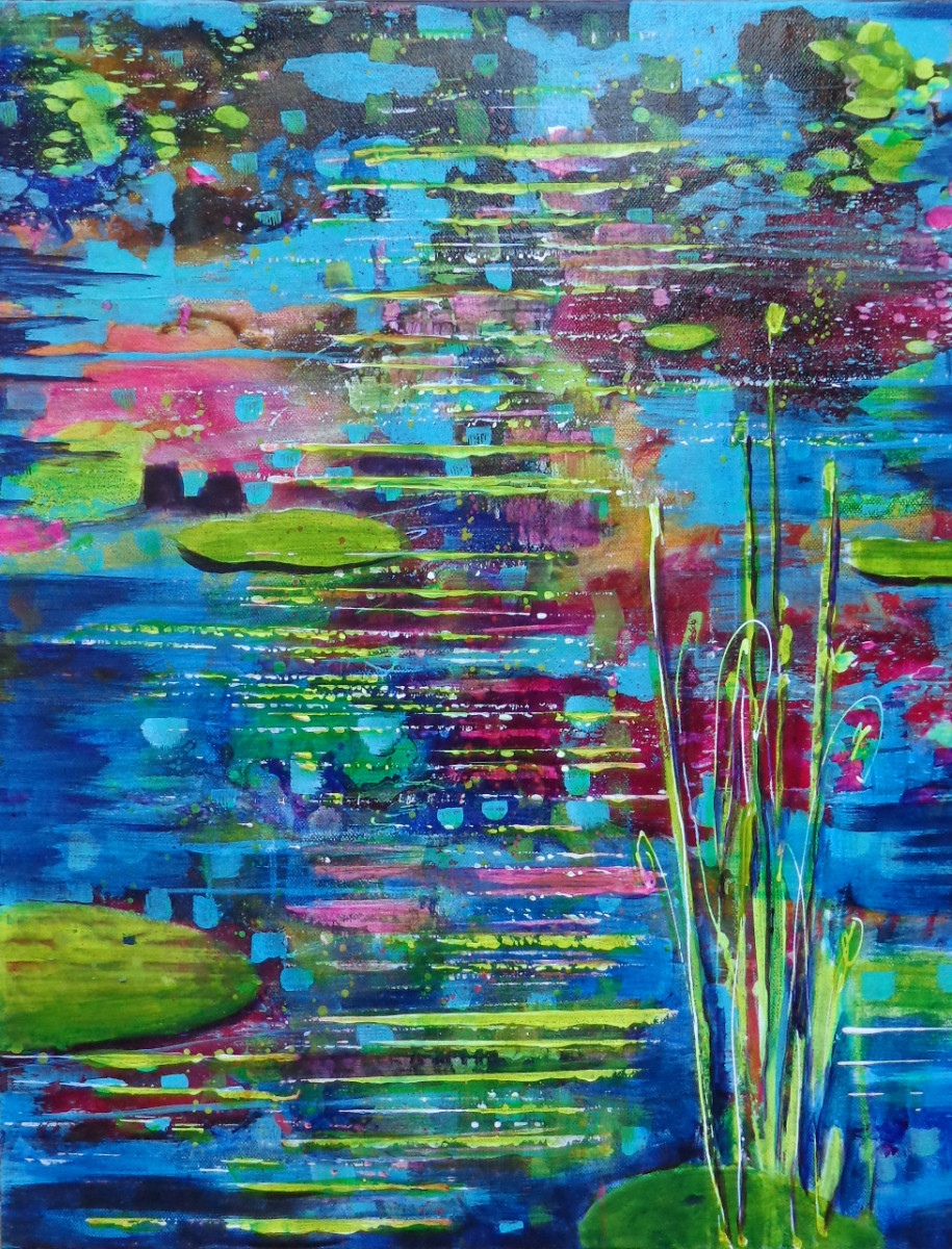 Spring Reflections by Patt Scrivener AFCA, Image 1.