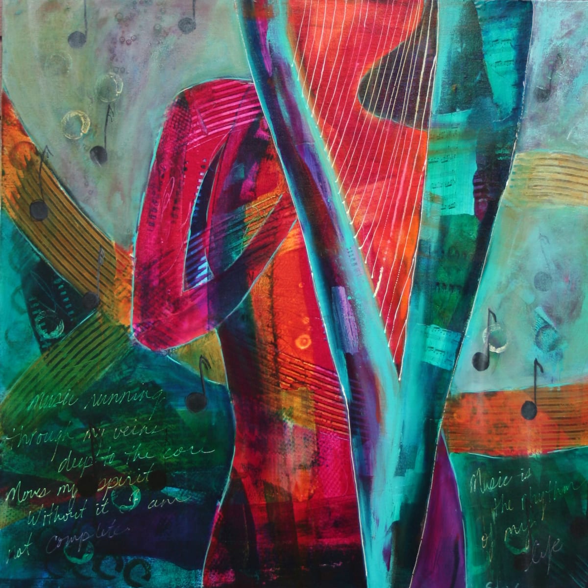 Mystic Harp by Patt Scrivener AFCA, Image 1.