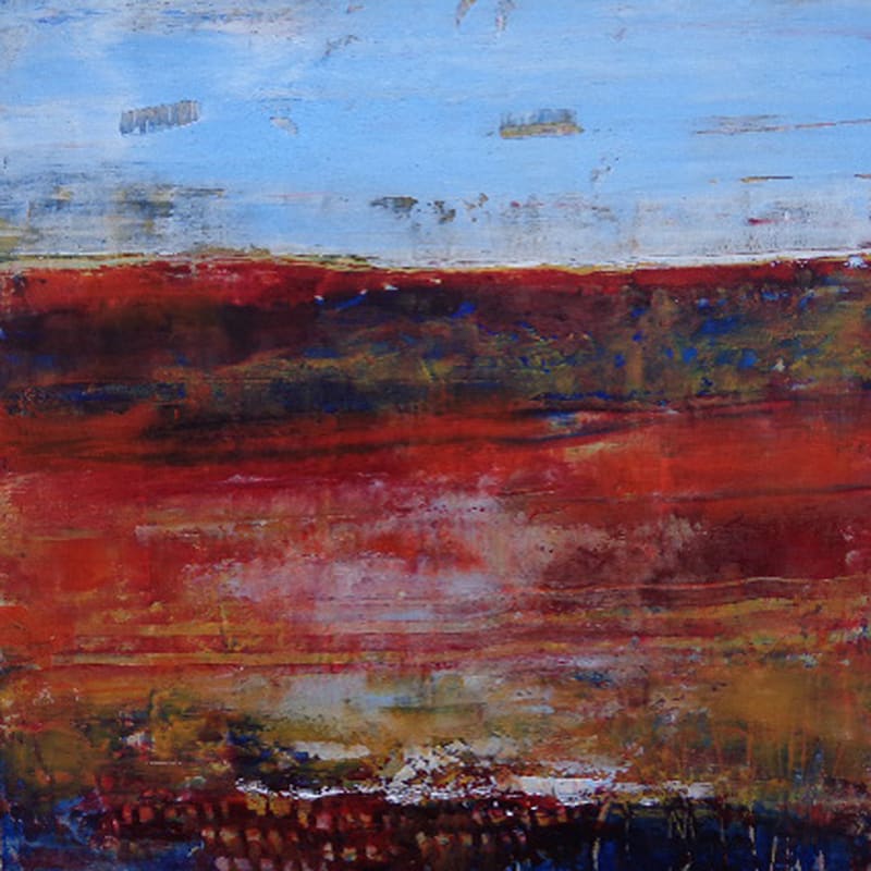 Red Landscape by Patt Scrivener, Image 1.