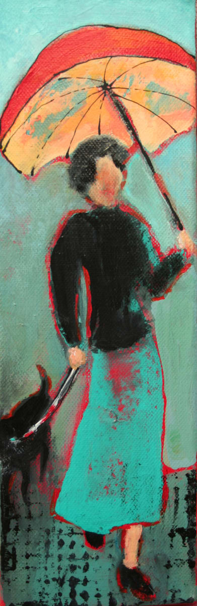 Walking the Mutt by Patt Scrivener AFCA, Image 1.