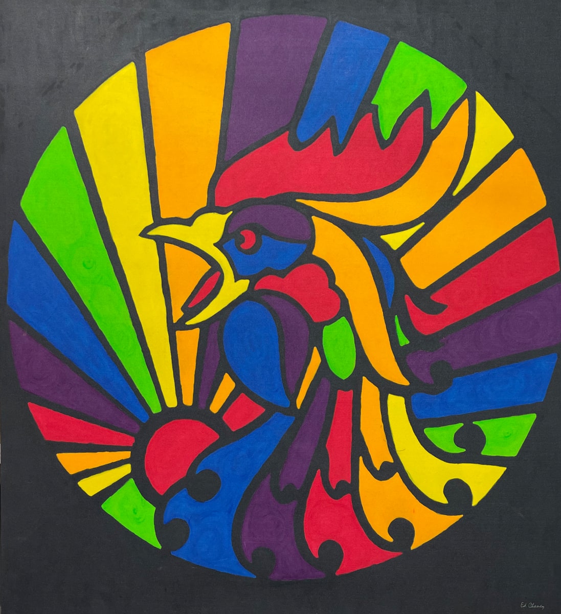 Cock A Doodle Doo by Ed Chaney 