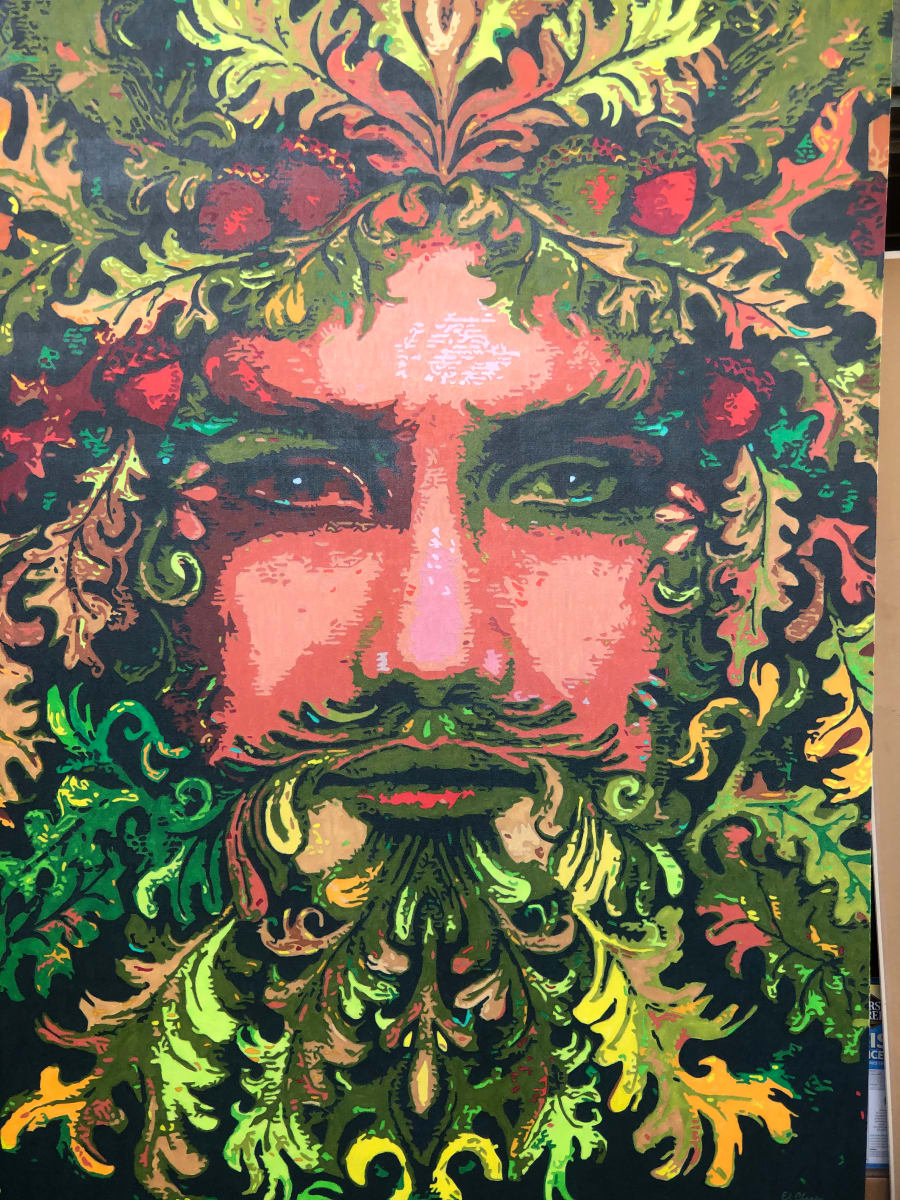 Green Man by Ed Chaney, Image 1.