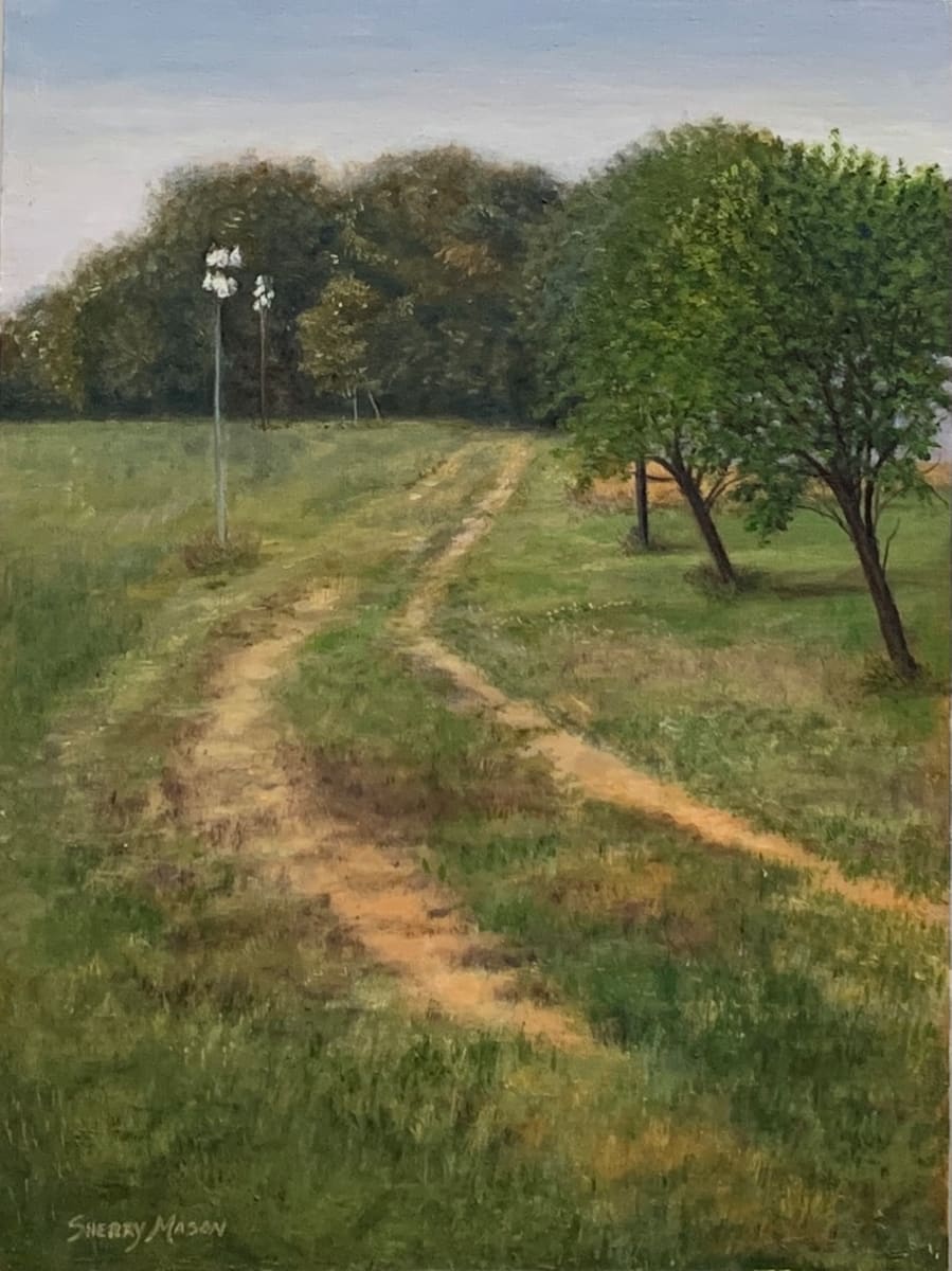 Memory Lane by Sherry Mason  Image: Memory Lane, 9 x 12 original oil painting © by Sherry Mason