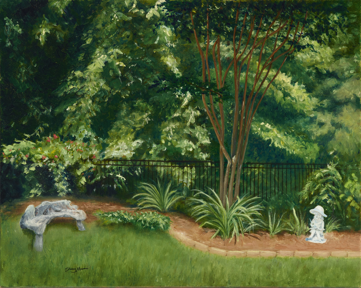 My Quiet Place by Sherry Mason  Image: My Quiet Place, 16" x 20" original oil © Sherry Mason