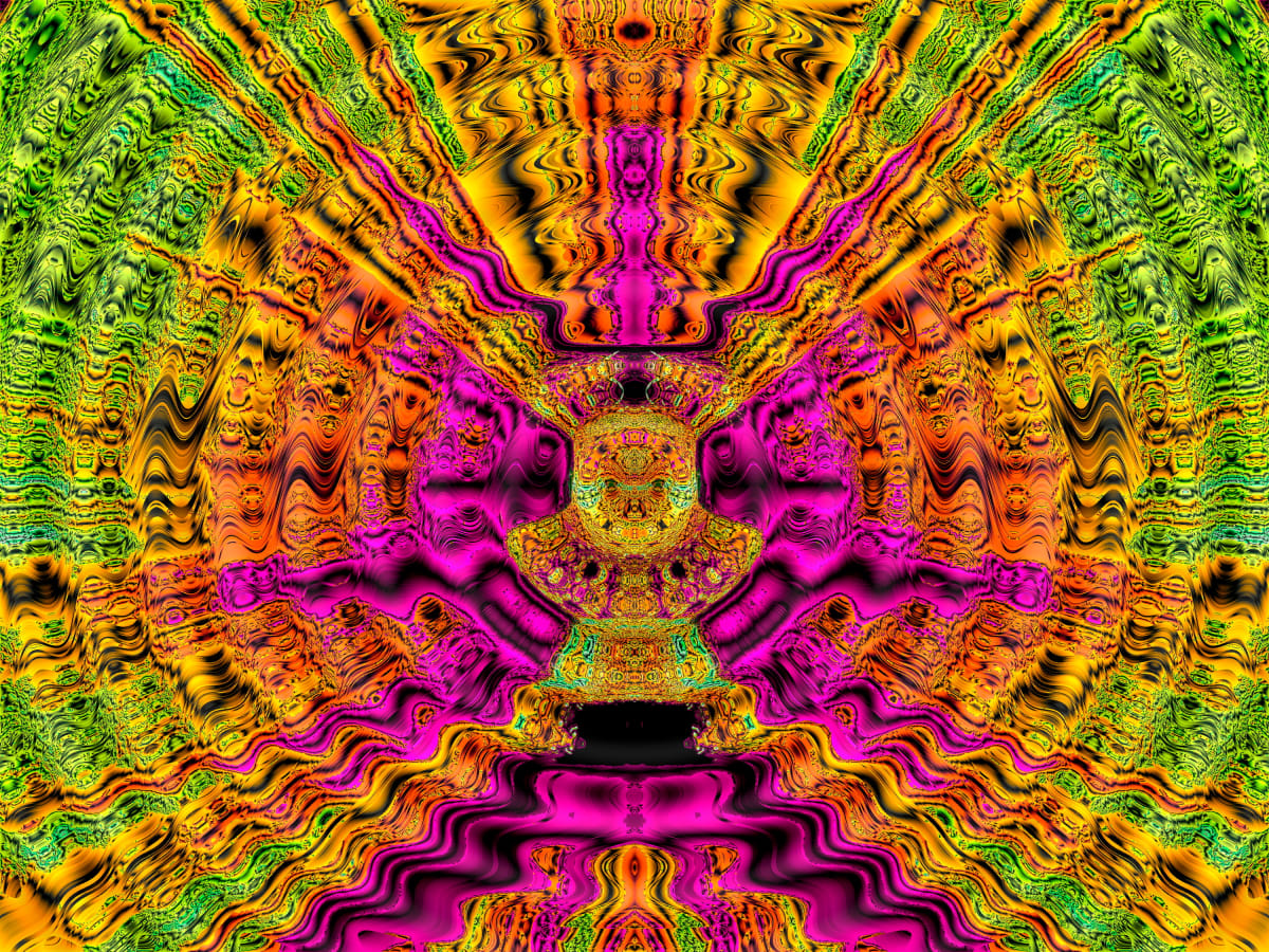 Synesthesia Angel by Ken Konjevich 