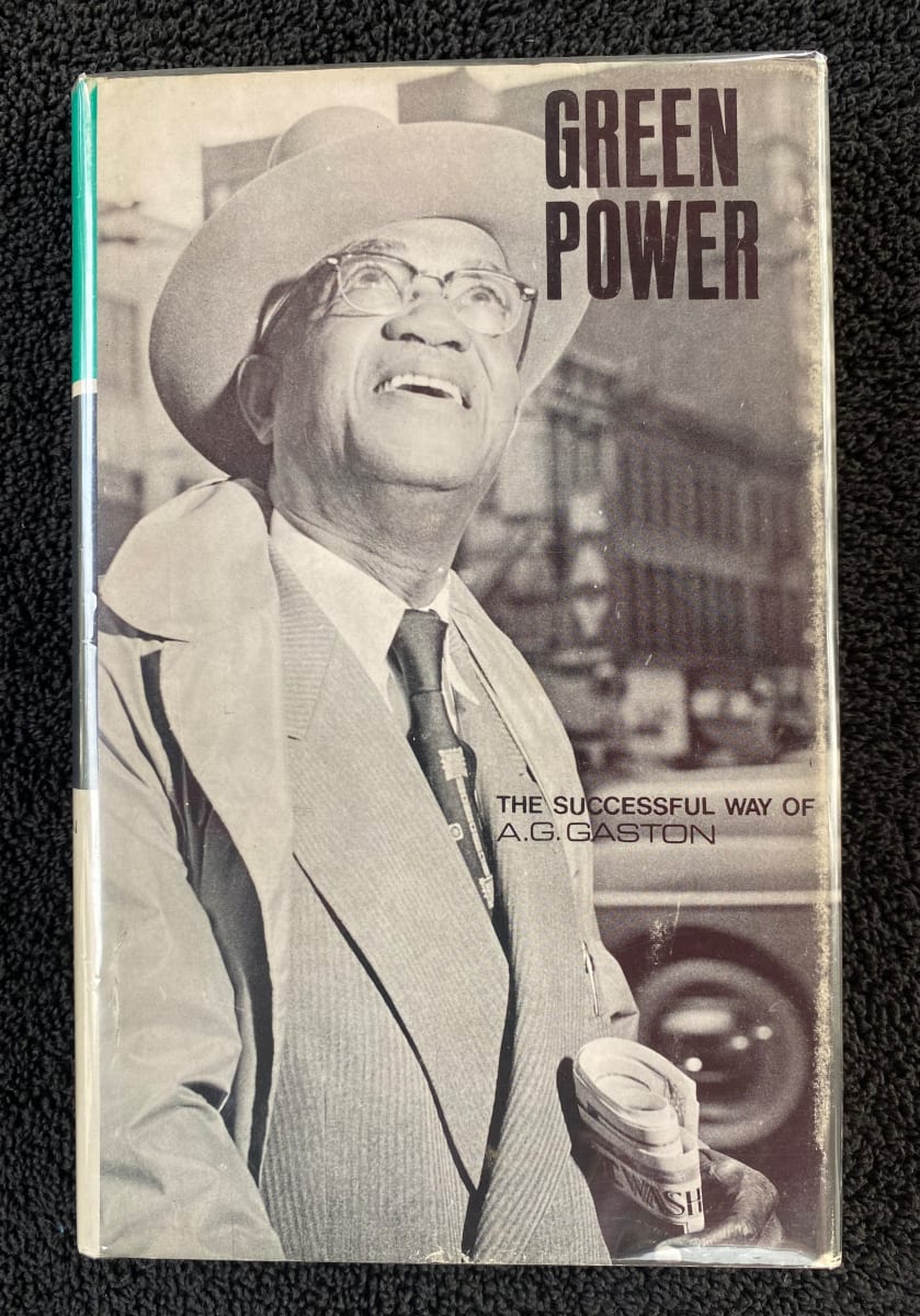 "Green Power" signed by A.G. Gaston, Image 3.