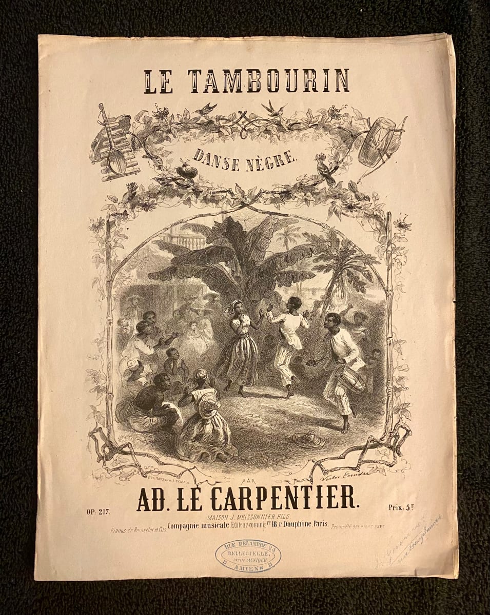 "Le Tambourin" French sheet music 