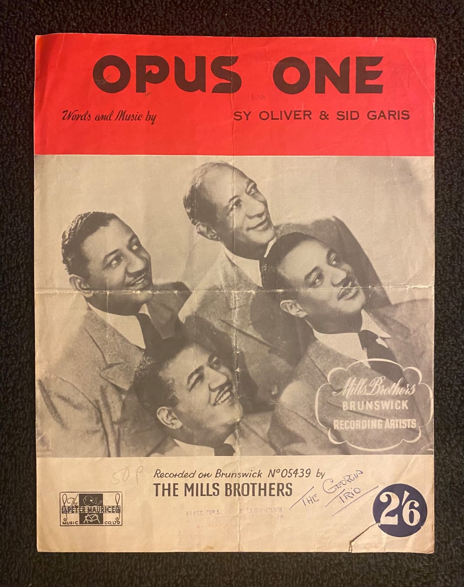 "Mills Brothers" sheet music 