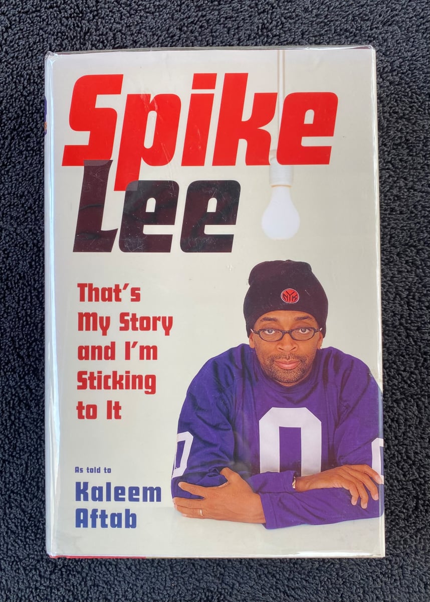 Spike Lee "That's My Story and I'm Sticking to It" signed by Spike Lee 