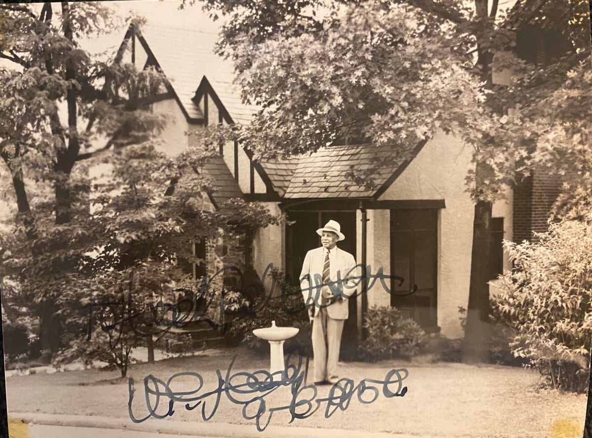 Signed W. C. Handy photo "Father of the Blues", Image 1.