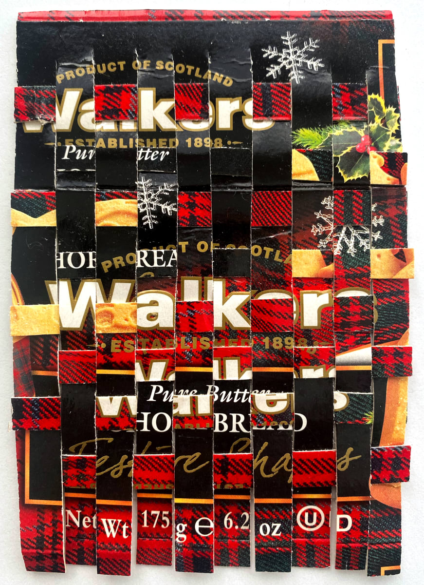 Walkers Shortbread Detritus Weave by Anne M Bray 
