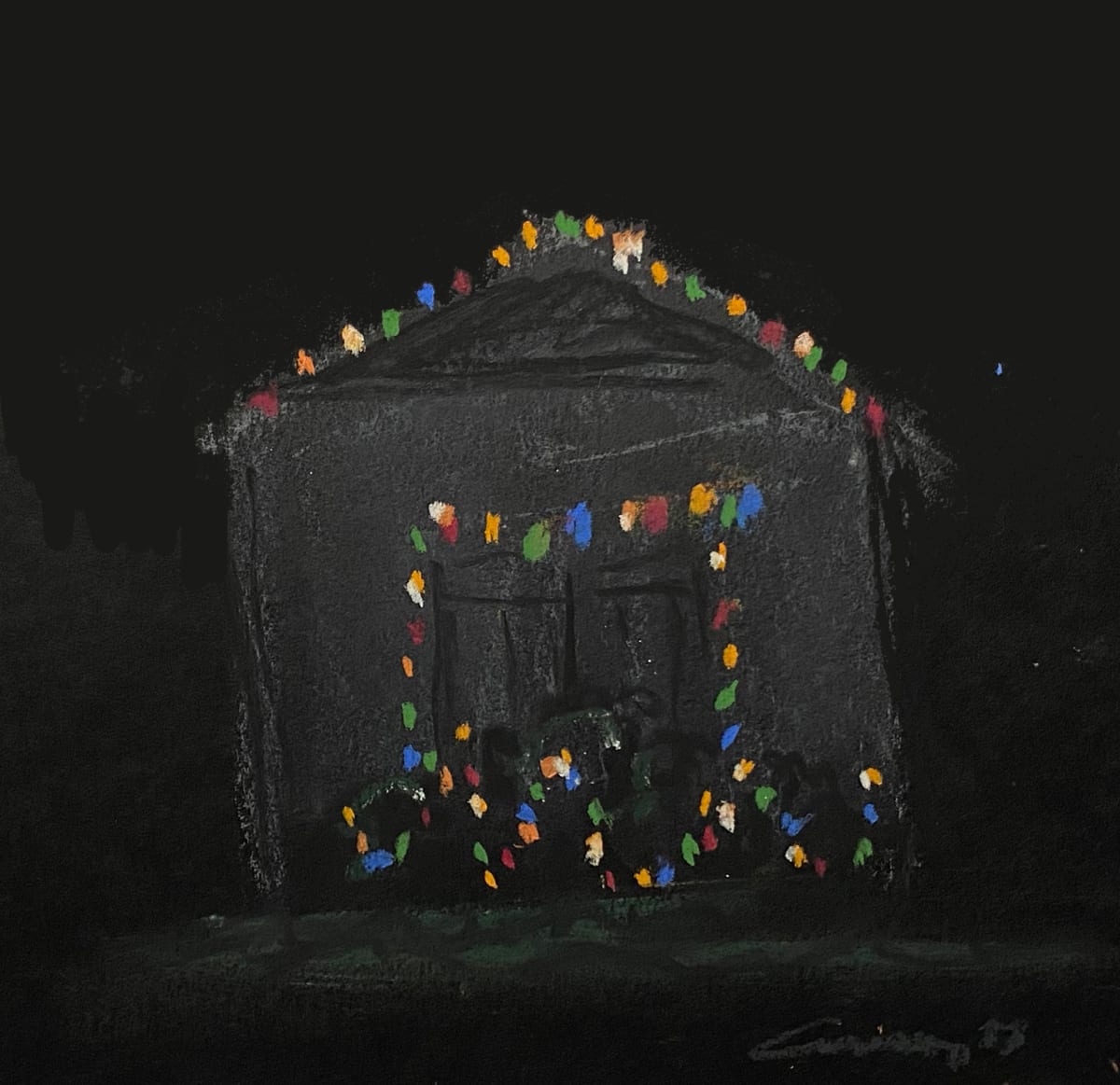Holiday Lights by Anne M Bray 