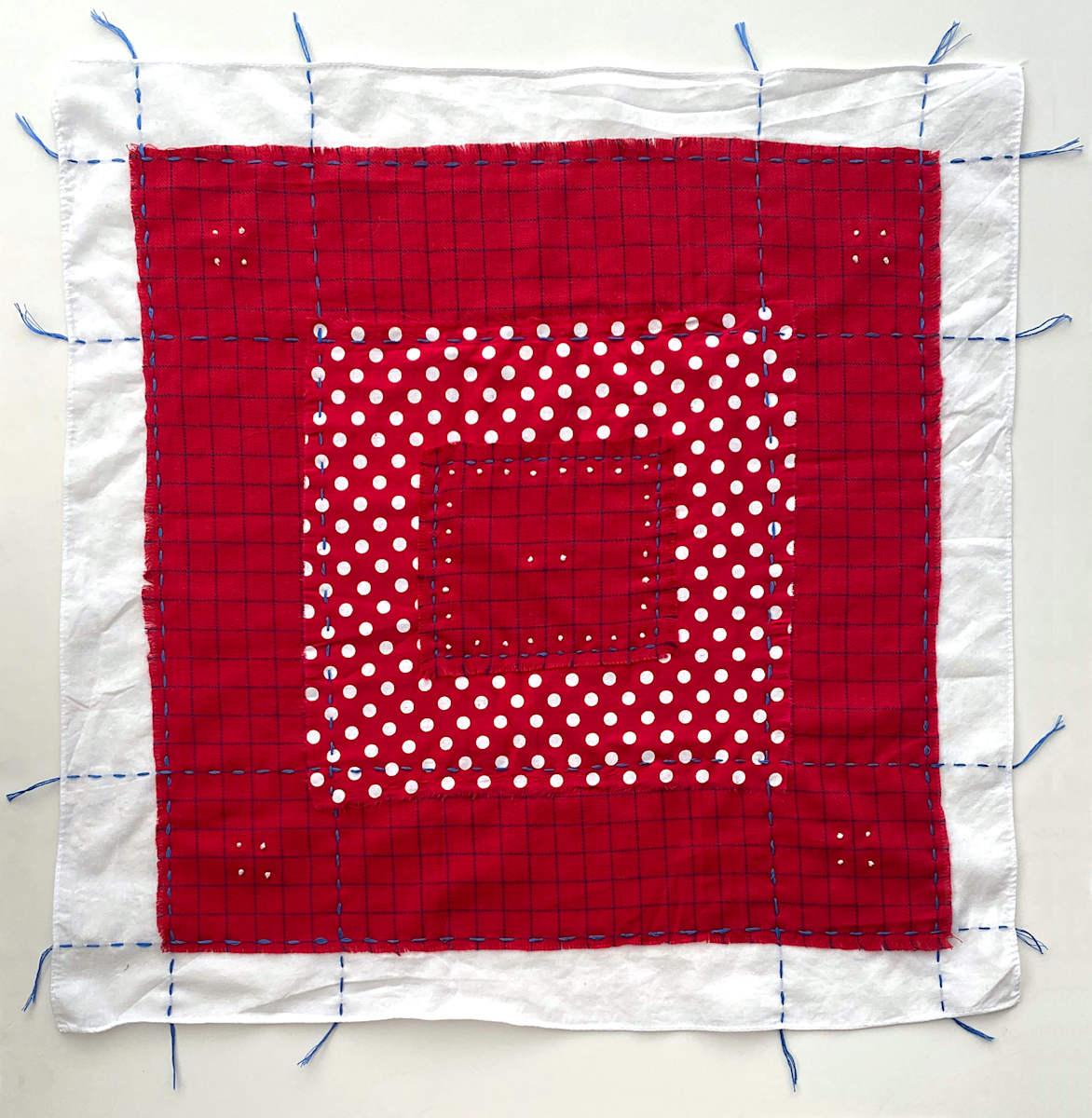 Scrappy Bandana by Anne M Bray 