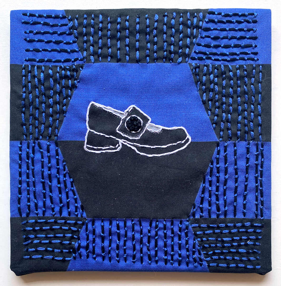 Fluevog Tippi Embroidery by Anne M Bray 