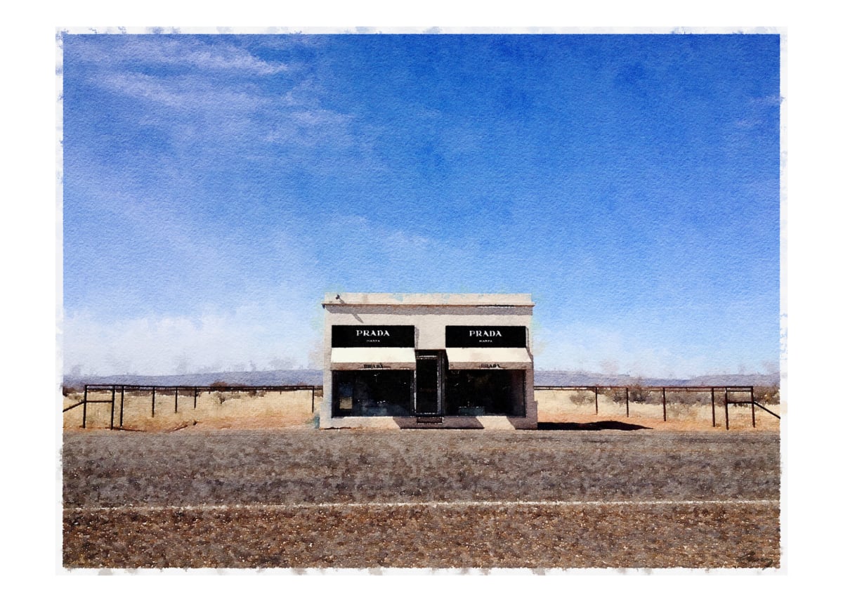 Prada Marfa, Texas by Anne M Bray 