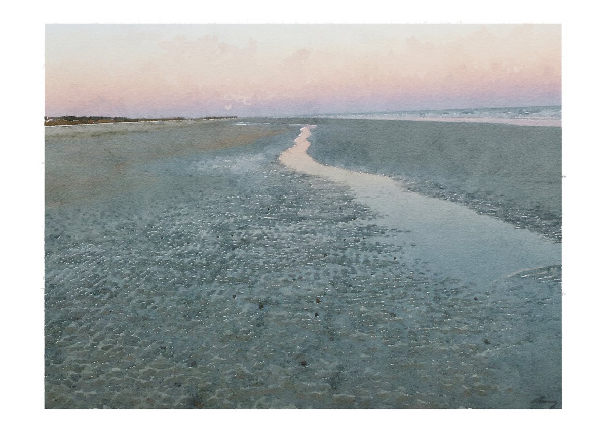 Fripp Beach, South Carolina by Anne M Bray 