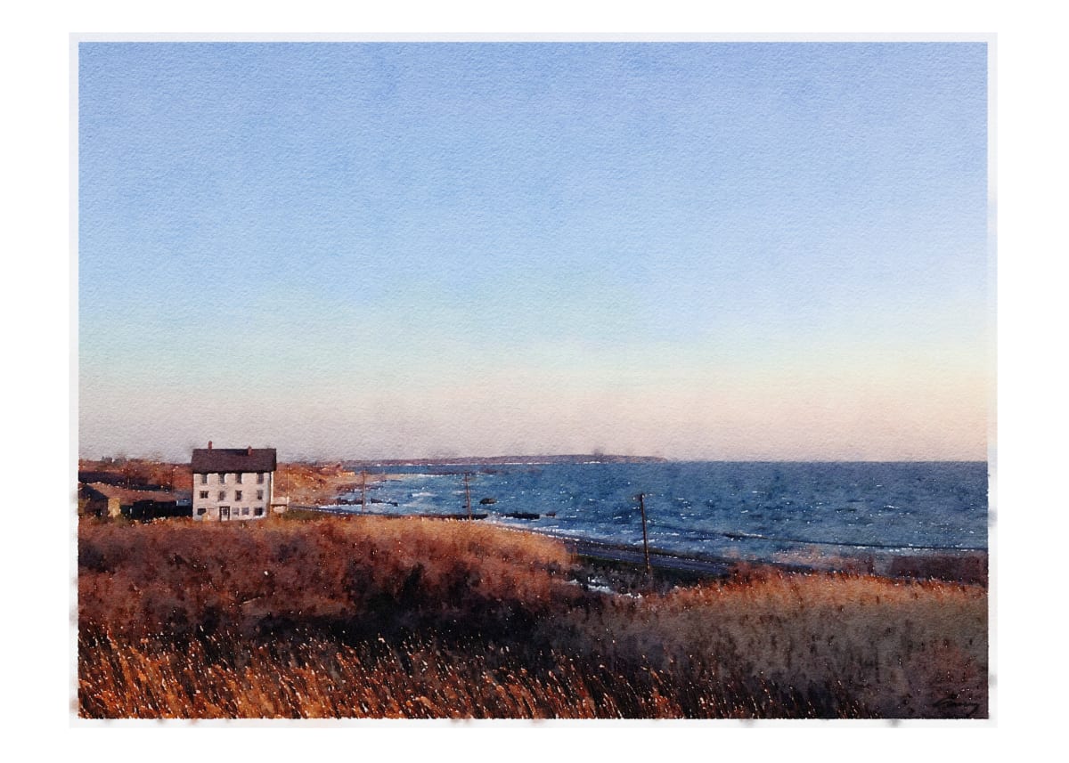 Block Island at Dawn by Anne M Bray 