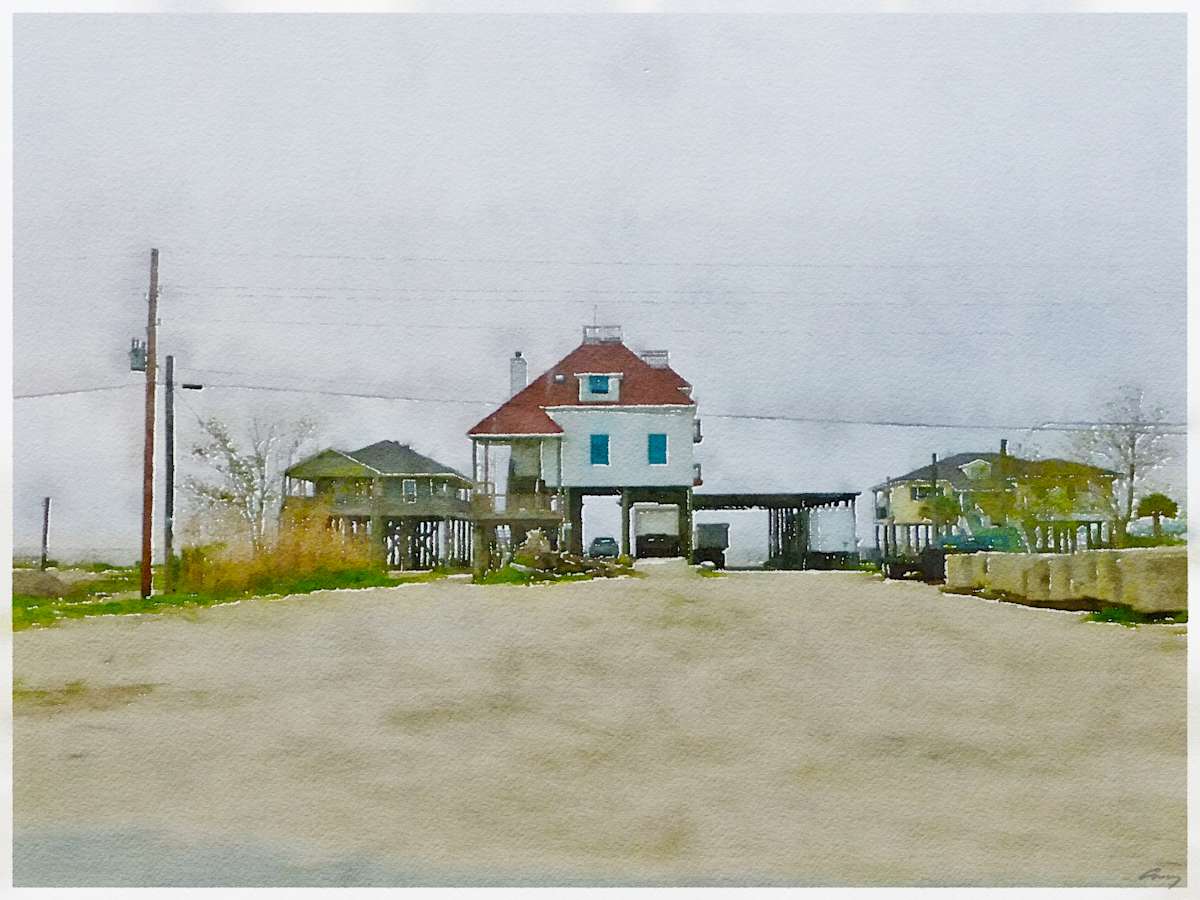US90, Louisiana by Anne M Bray 