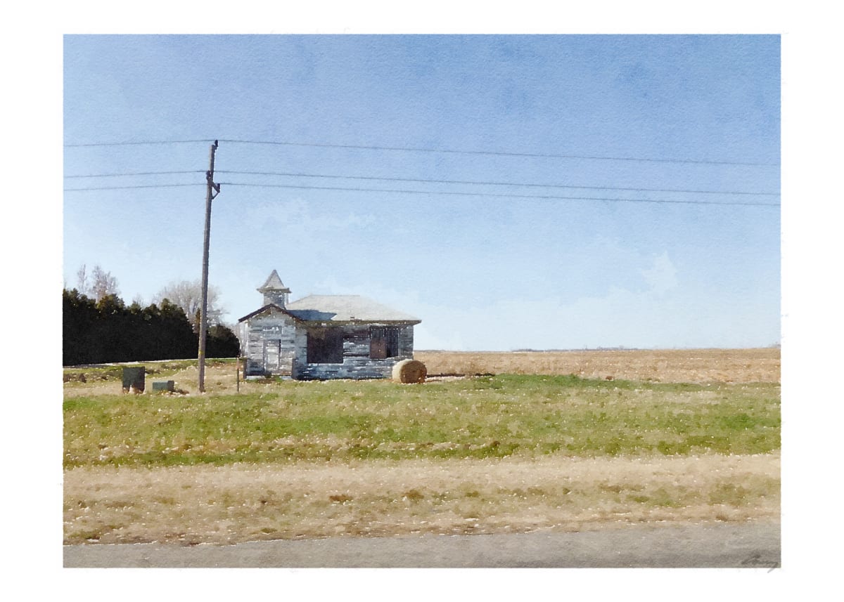 US2, Rugby, North Dakota by Anne M Bray 