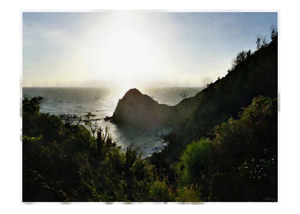 Pacific Sunset, US101 Oregon by Anne M Bray, Image 1.