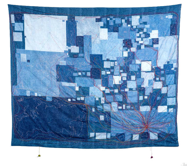 Stitching the World by Anne M Bray 