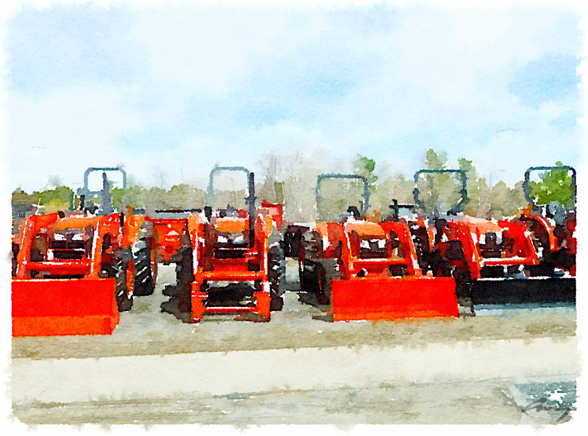 New Tractors, Upstate New York 