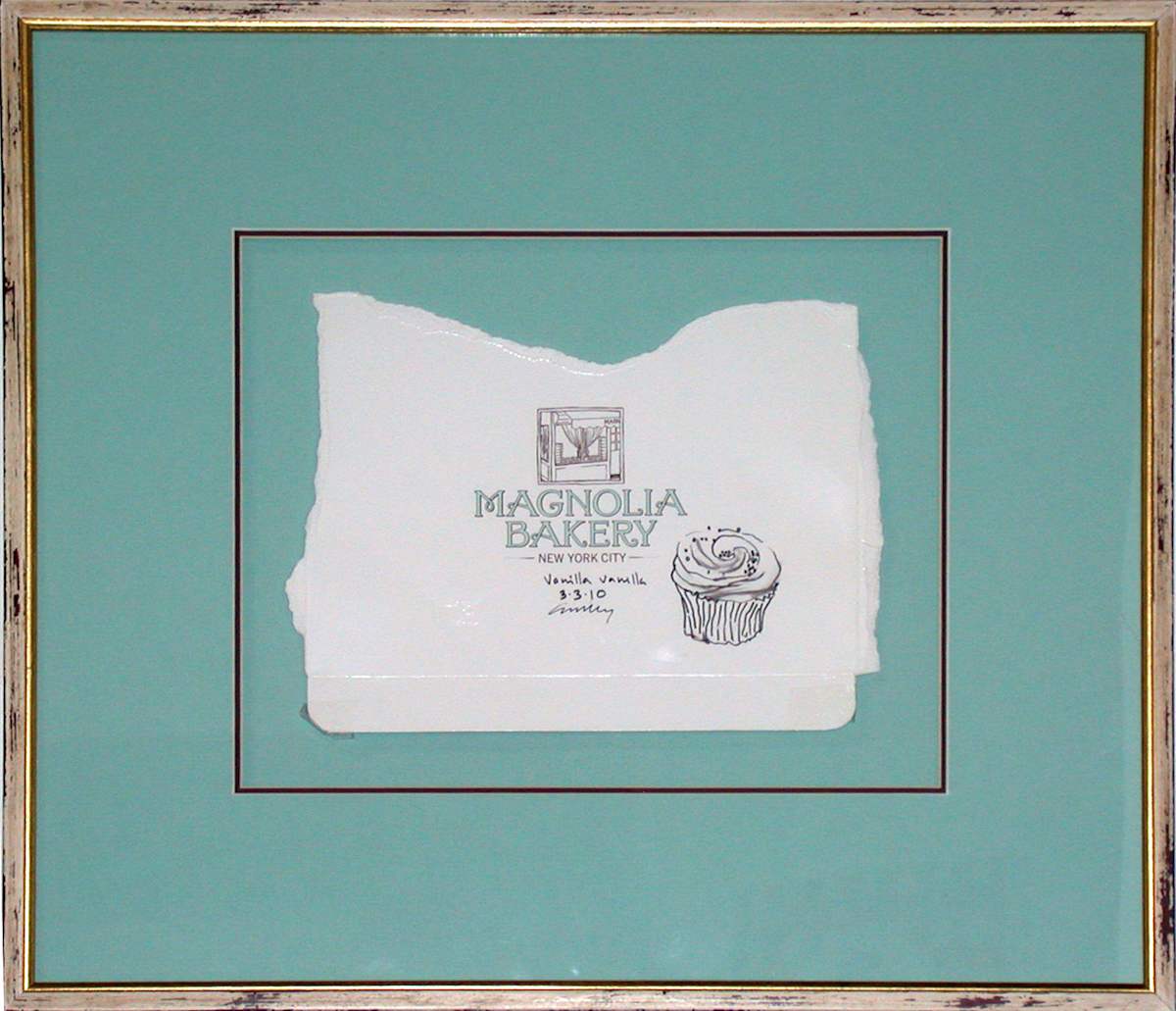 Magnolia Bakery Box Lid by Anne M Bray 