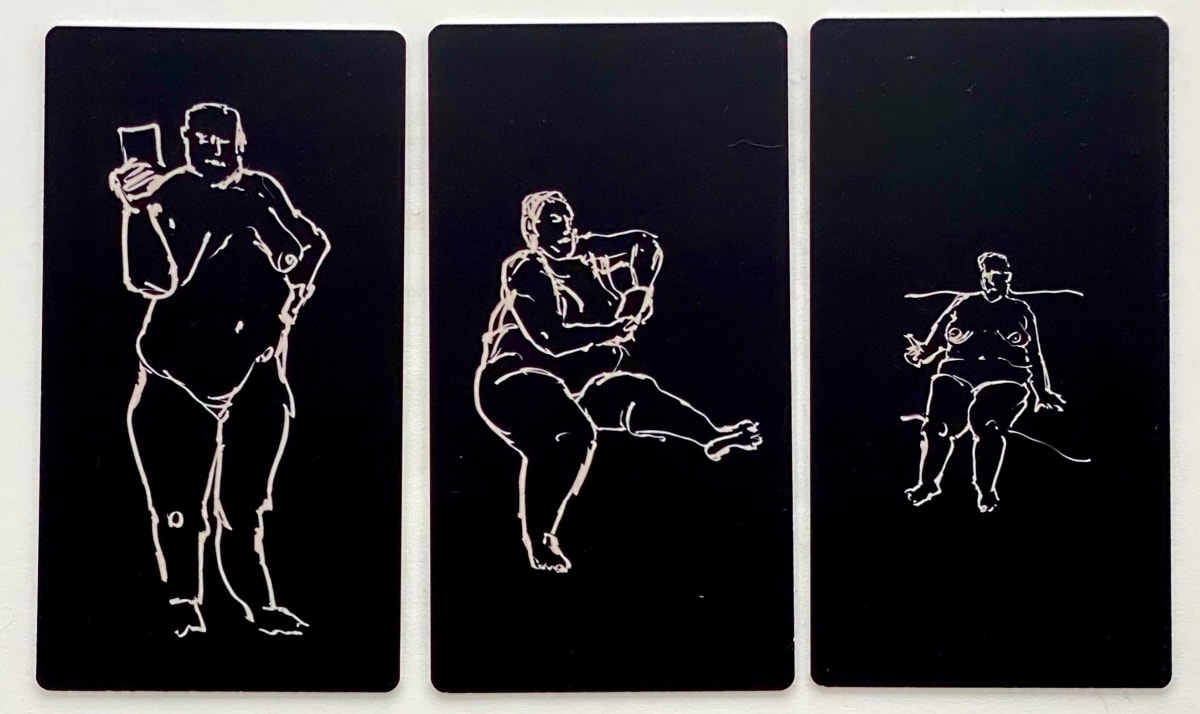 Doom Scrolling by Anne M Bray  Image: triptyk