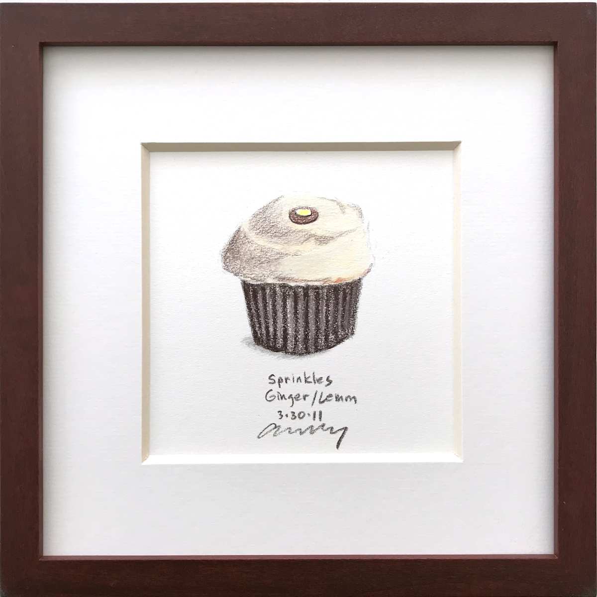 Sprinkles Ginger Lemon Cupcake by Anne M Bray, Image 9.