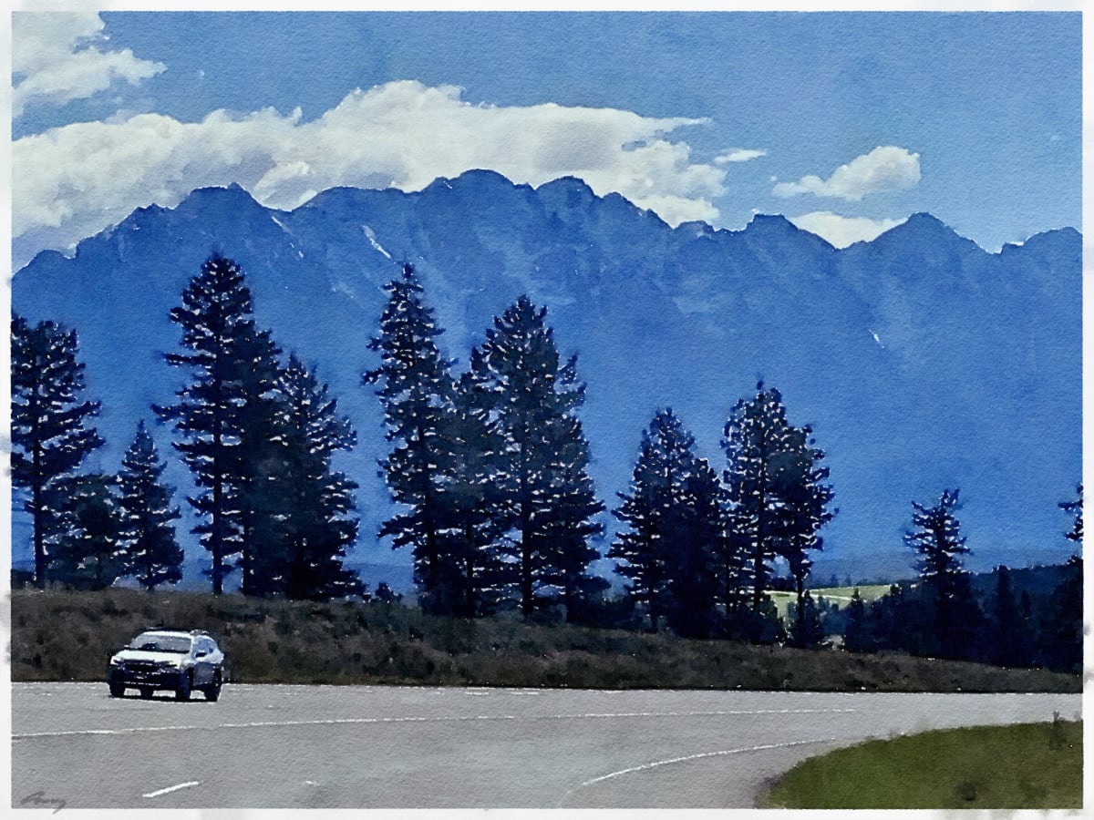Kootenay Rockies British Columbia by Anne M Bray 