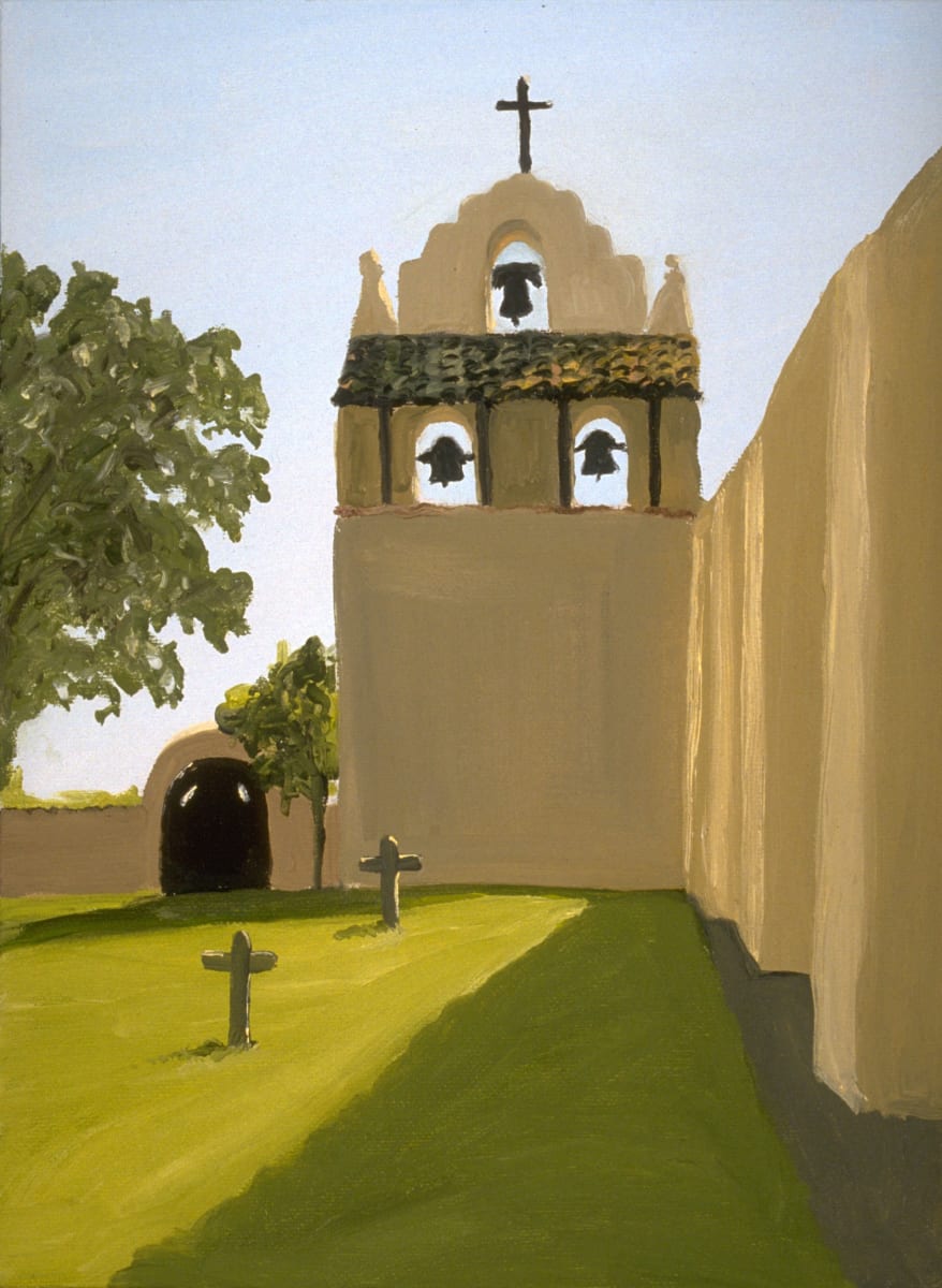 Mission Santa Ynez by Anne M Bray 