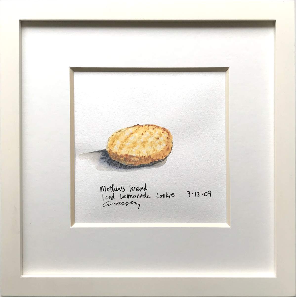 Mother's Iced Lemonade Cookie by Anne M Bray 