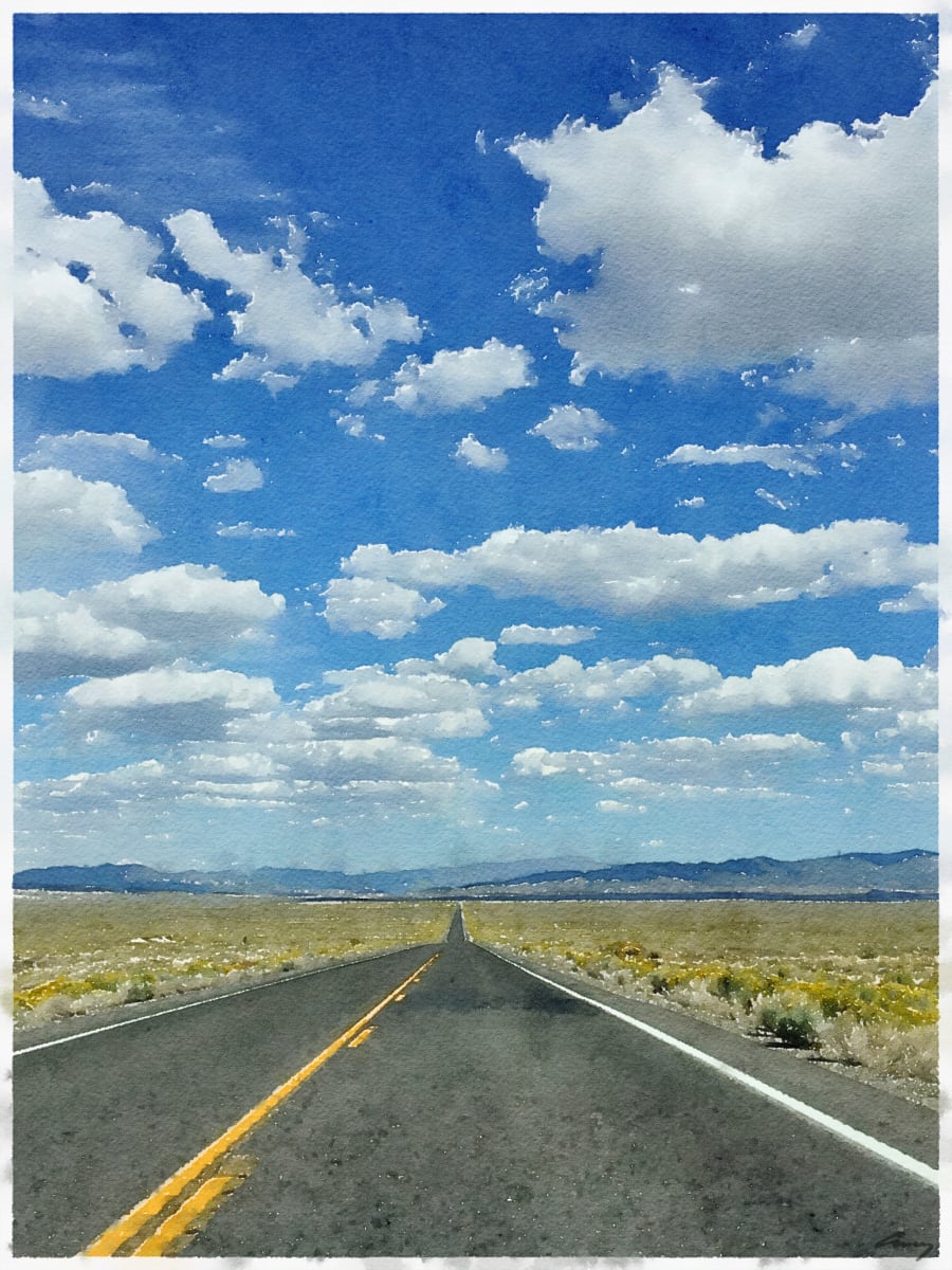 Road to Nowhere: Nevada by Anne M Bray 