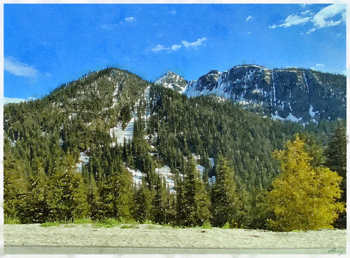 Near Salmo British Columbia by Anne M Bray 