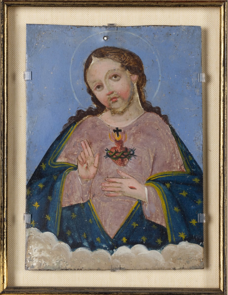 The Sacred Heart of Jesus- El Sagrado Corazón de Jesús by Unknown 