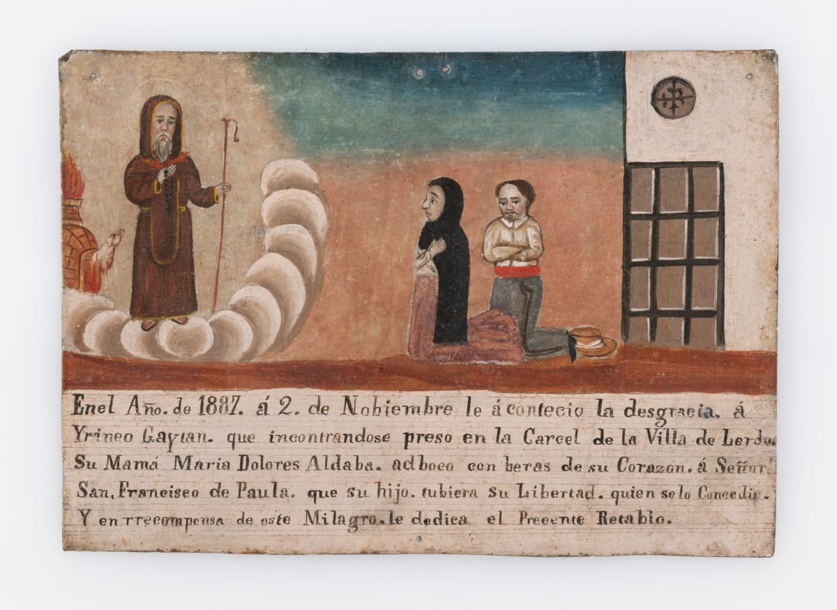 Ex-Voto: Senor San Francisco de Paula, Lord Saint Francis of Paola by Unknown 