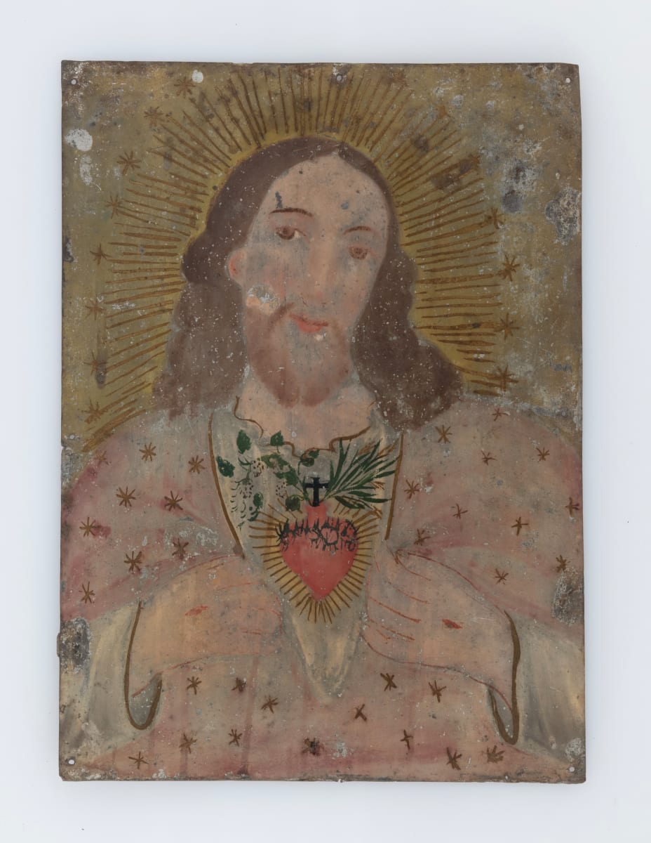 El Sagrado Corazón de Jesús, The Sacred Heart of Christ by Unknown 