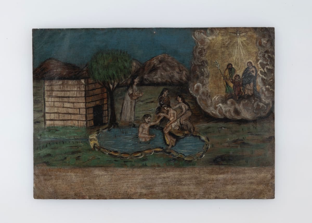 Ex-Voto: La Sagrada Familia, The Holy Family by Unknown 